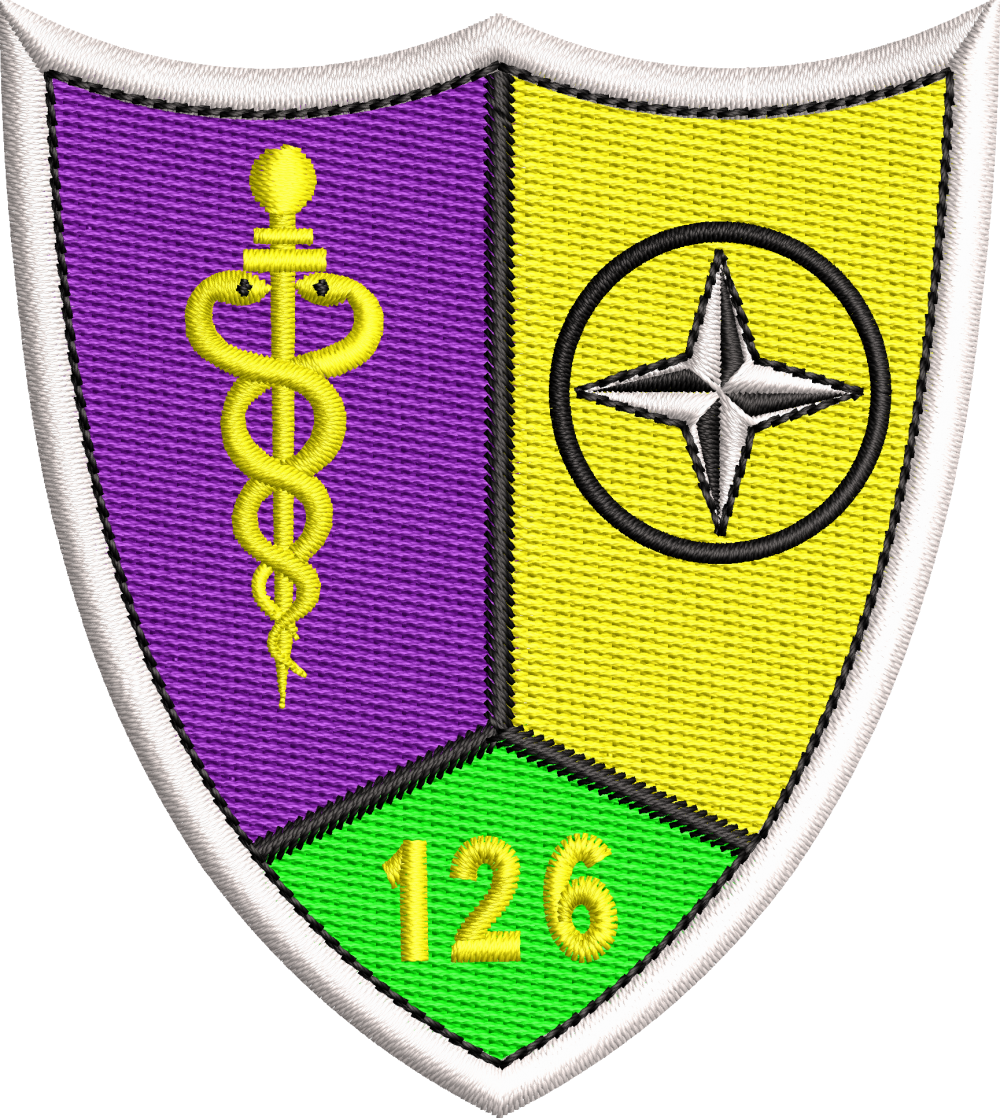EMBLEMA BATALIONUL 126 SPRIJIN